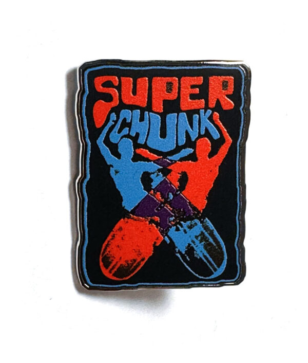 Superchunk Pin And Sticker Set