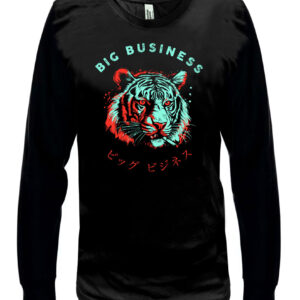 Big Business Long Sleeve Tiger
