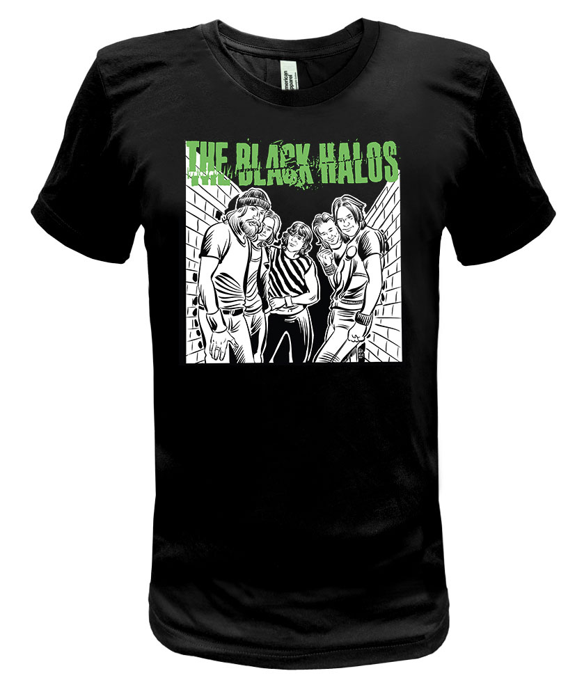The Black Halos - Bifocal Media Limited Edition T-Shirts