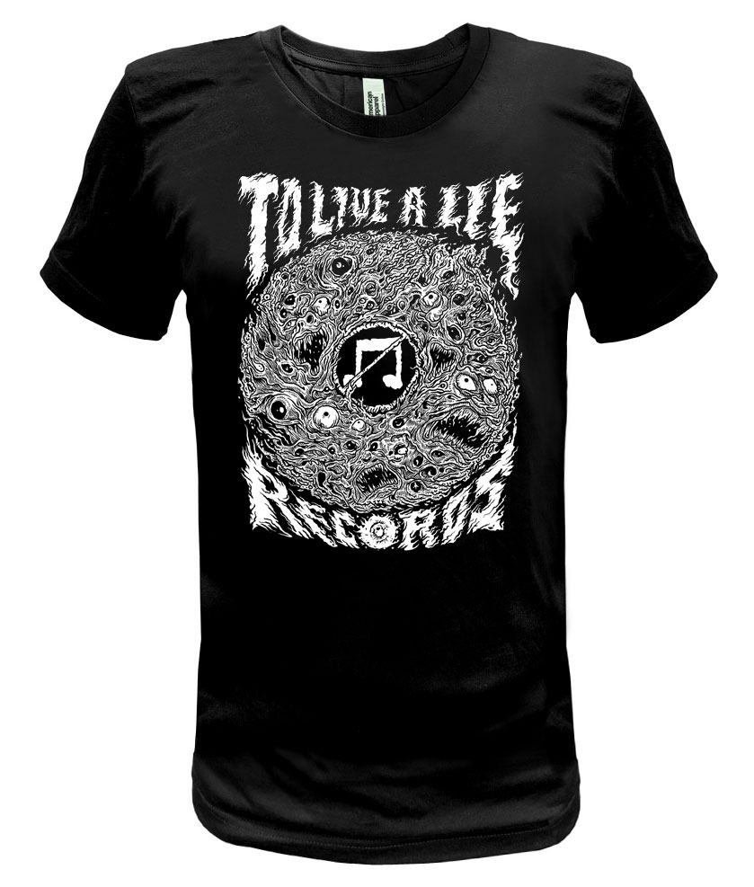 To Live A Lie Records - Bifocal Media Limited Edition T-Shirts
