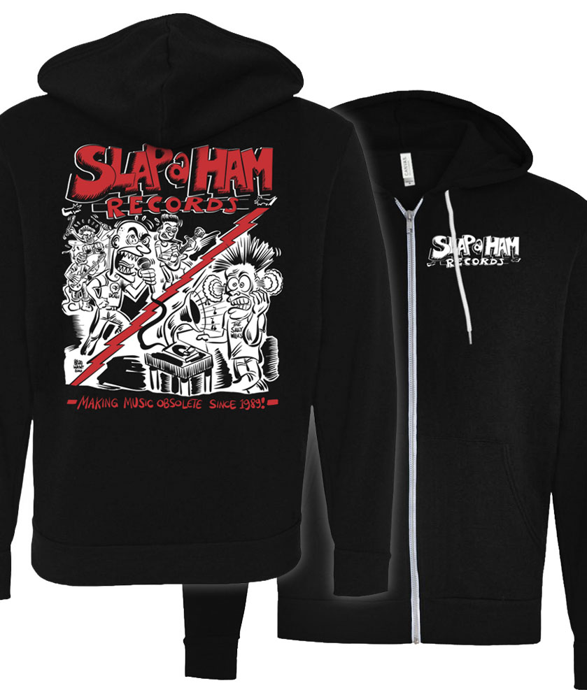 Slap A Ham Records Hoodie Web