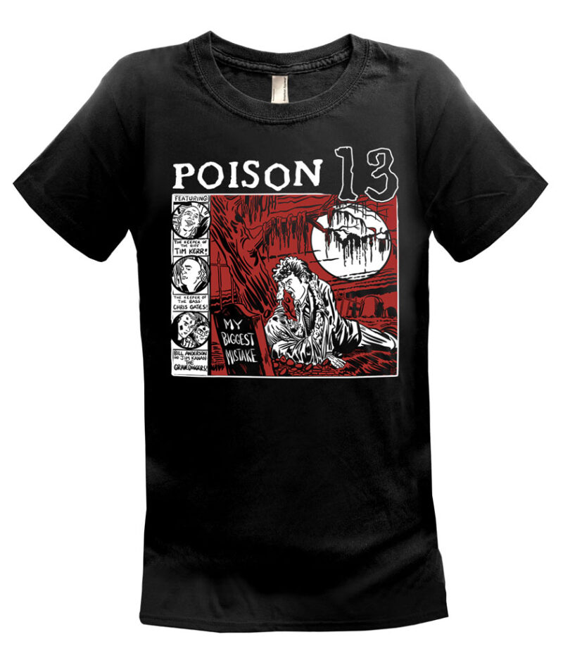 Poison 13 T shirt By Brian Walsby. Limited to 100 prints.