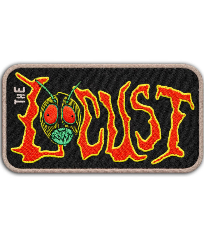 The Locust Iron On Patch Haze Xxl