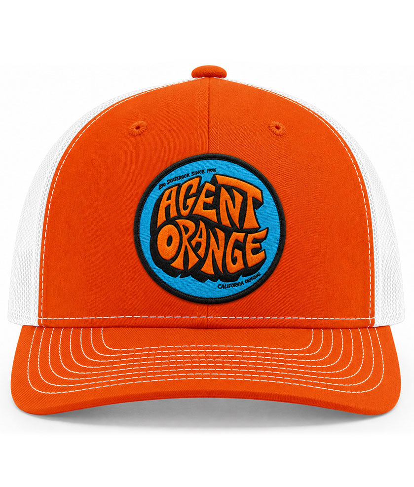 Agent Orange Punk Hat Web 3