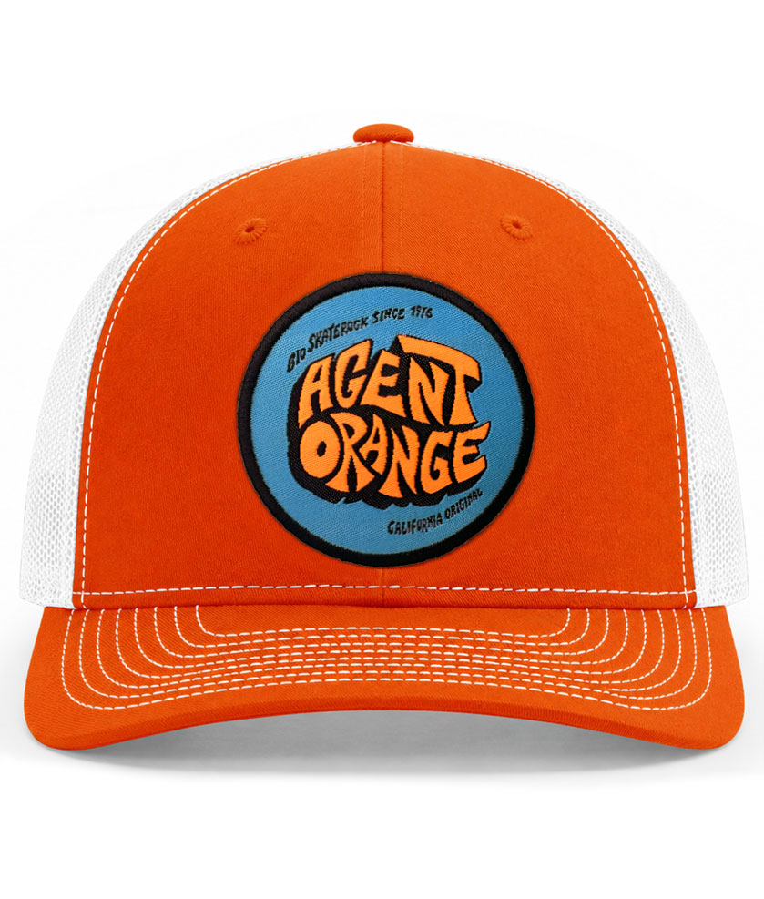 Agent Orange Punk Hat Web