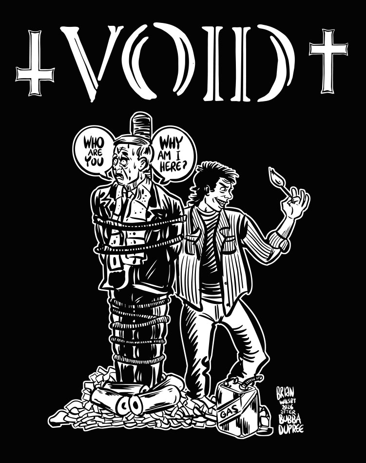 Void Dc Walsby T Shirt Detail