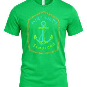 Mike Watt Minutemen Anchor Green Shirt